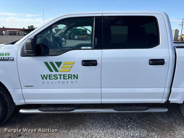 image for item EU4702 2017 Ford F150 SuperCab pickup truck