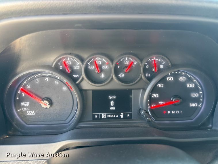 image for item EU4703 2022 Chevrolet Silverado 1500 Crew Cab pickup truck