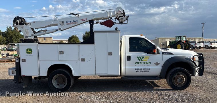 image for item EU4704 2014 Ford F550 Super Duty XL utility / service truck