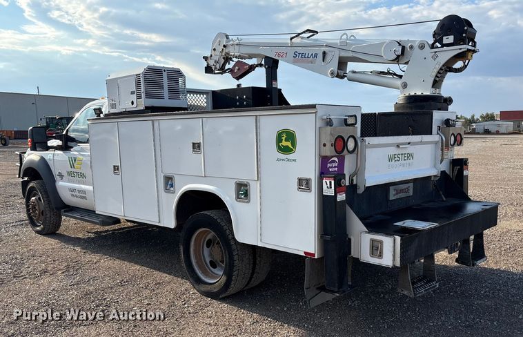 image for item EU4704 2014 Ford F550 Super Duty XL utility / service truck