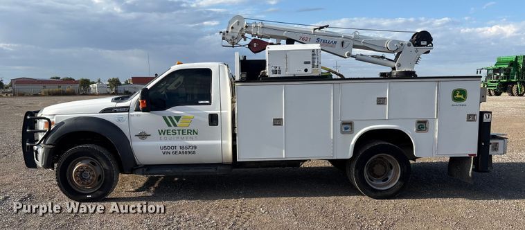 image for item EU4704 2014 Ford F550 Super Duty XL utility / service truck