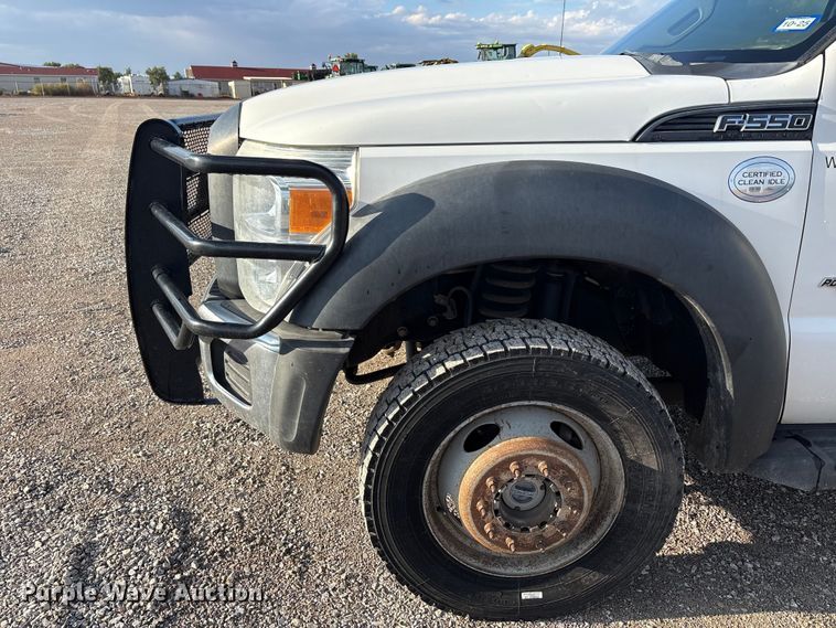 image for item EU4704 2014 Ford F550 Super Duty XL utility / service truck