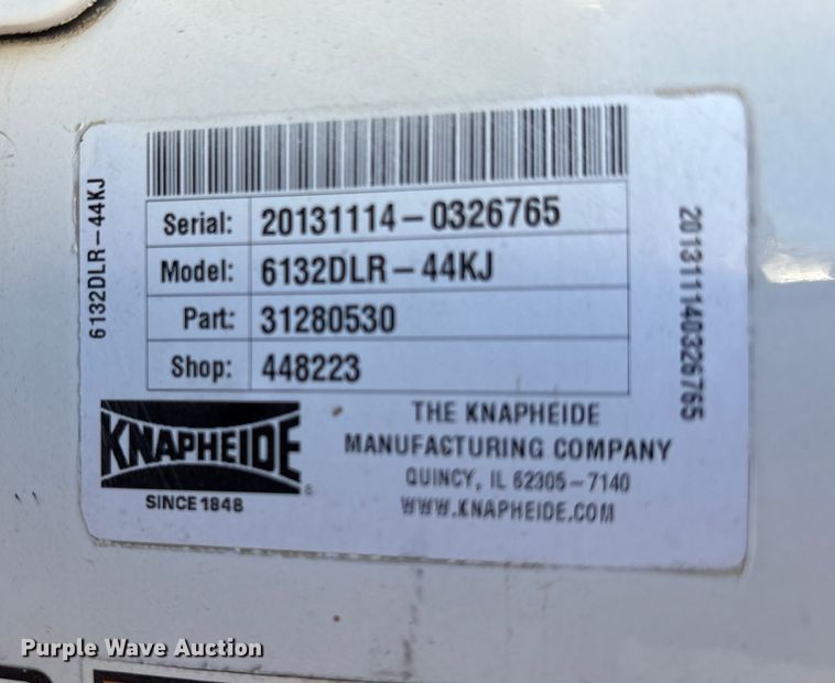 image for item EU4704 2014 Ford F550 Super Duty XL utility / service truck