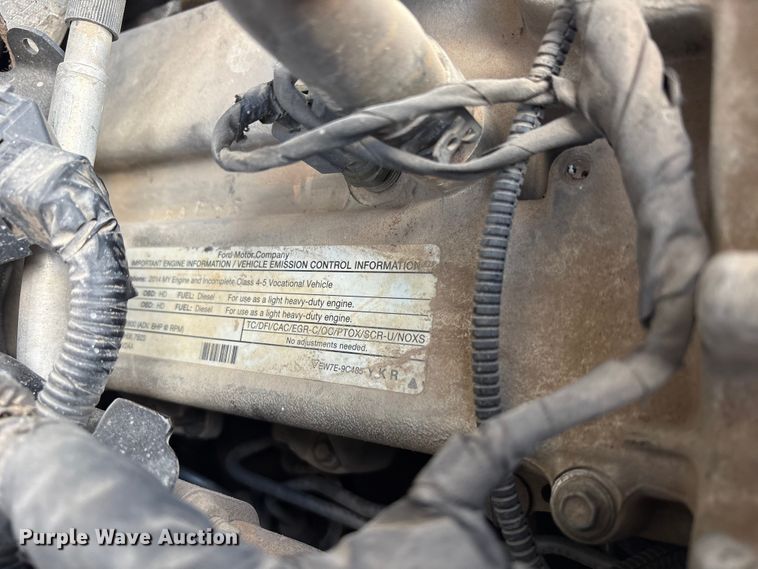 image for item EU4704 2014 Ford F550 Super Duty XL utility / service truck