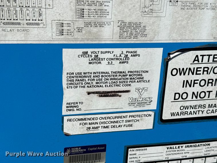 image for item EU5002 Valley Irrigation irrigation system