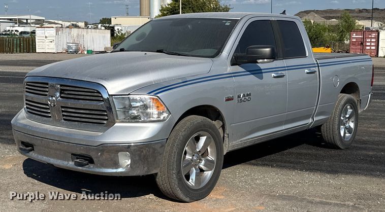 image for item EU5015 2015 RAM 1500 Quad Cab pickup truck