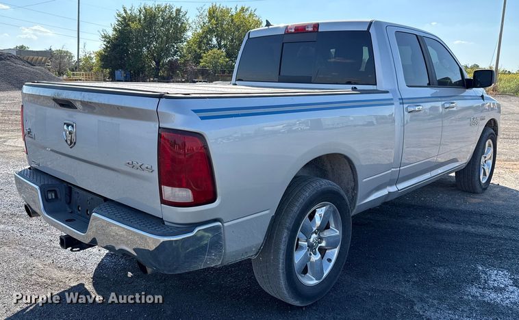 image for item EU5015 2015 RAM 1500 Quad Cab pickup truck