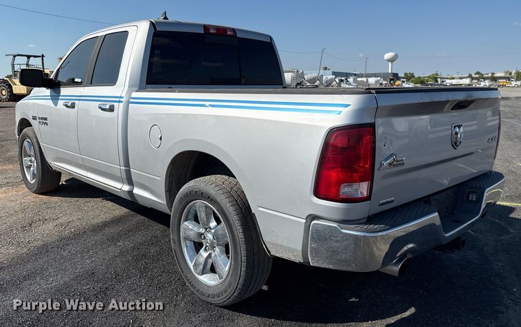 image for item EU5015 2015 RAM 1500 Quad Cab pickup truck