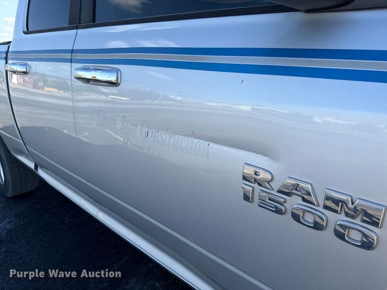 image for item EU5015 2015 RAM 1500 Quad Cab pickup truck