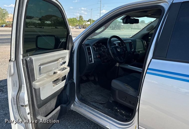 image for item EU5015 2015 RAM 1500 Quad Cab pickup truck