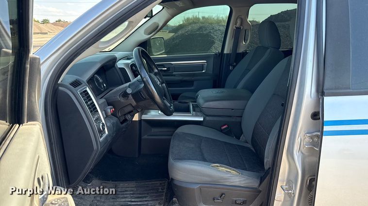 image for item EU5015 2015 RAM 1500 Quad Cab pickup truck