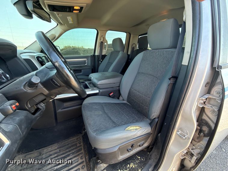 image for item EU5015 2015 RAM 1500 Quad Cab pickup truck