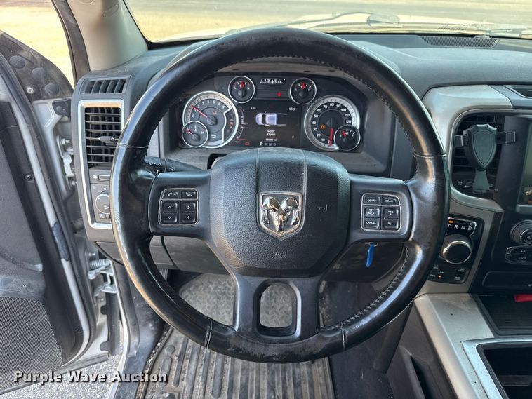 image for item EU5015 2015 RAM 1500 Quad Cab pickup truck