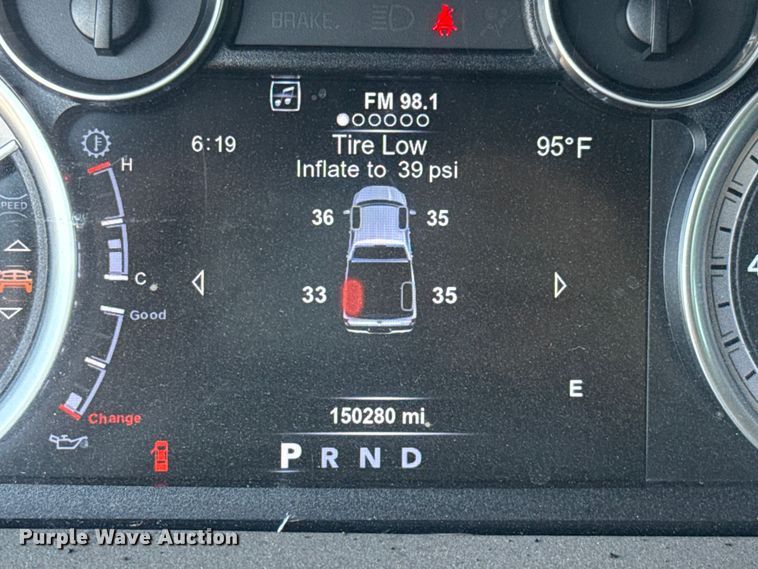 image for item EU5015 2015 RAM 1500 Quad Cab pickup truck