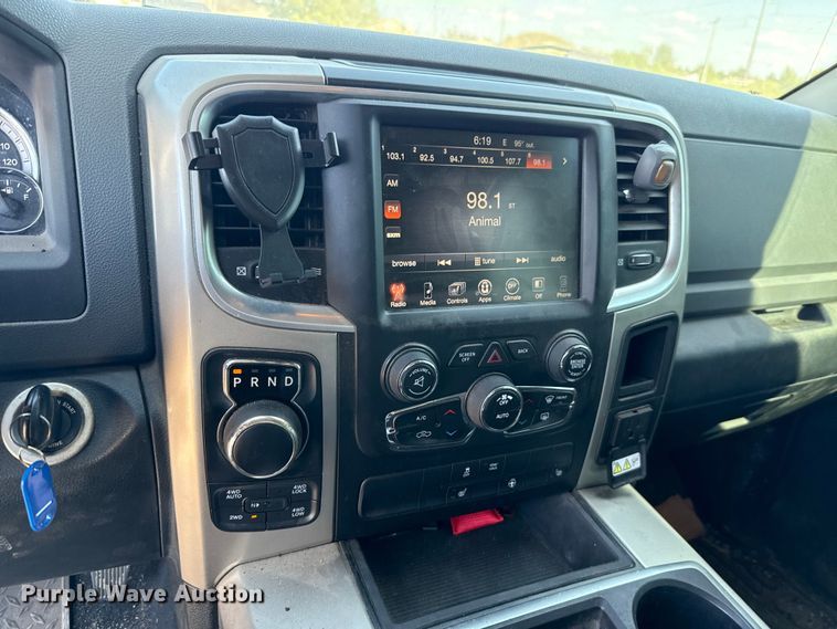 image for item EU5015 2015 RAM 1500 Quad Cab pickup truck