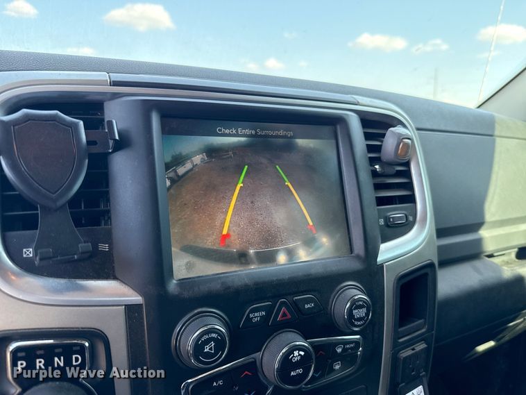 image for item EU5015 2015 RAM 1500 Quad Cab pickup truck