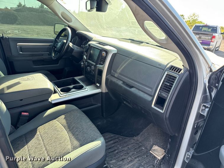 image for item EU5015 2015 RAM 1500 Quad Cab pickup truck