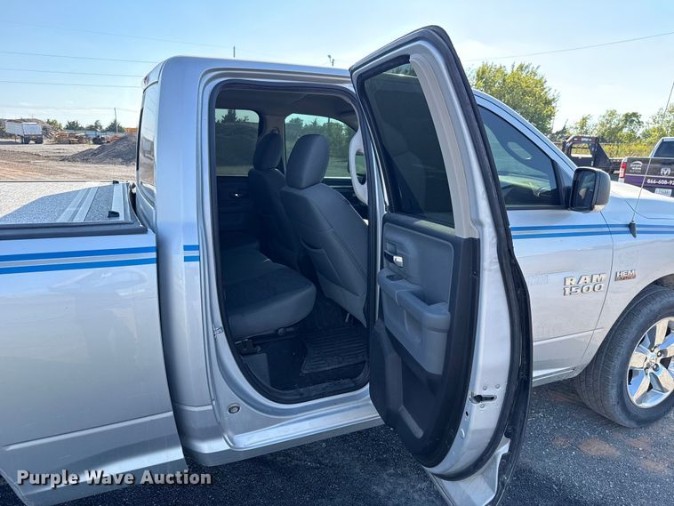 image for item EU5015 2015 RAM 1500 Quad Cab pickup truck