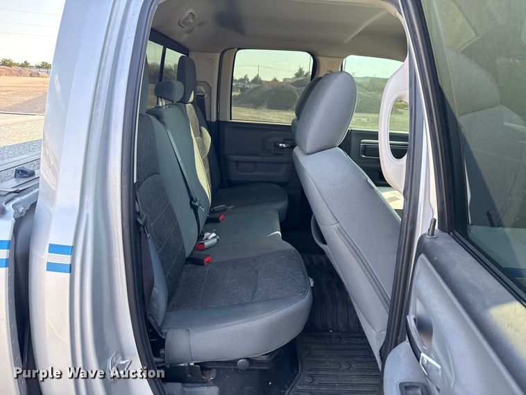 image for item EU5015 2015 RAM 1500 Quad Cab pickup truck