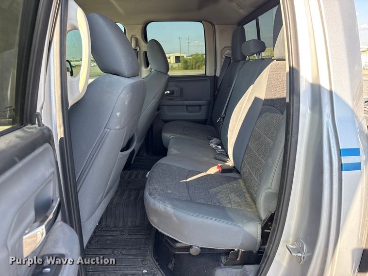 image for item EU5015 2015 RAM 1500 Quad Cab pickup truck