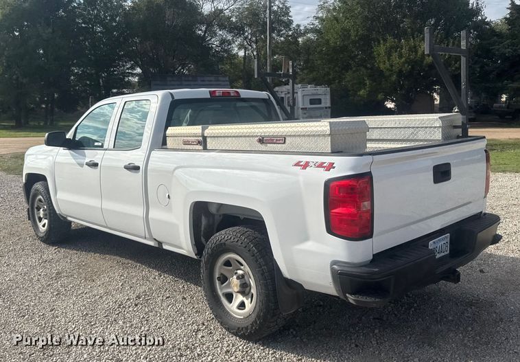 image for item EU6086 2018 Chevrolet Silverado 1500 Double Cab pickup truck