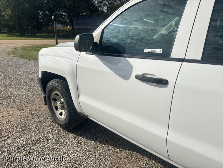 image for item EU6086 2018 Chevrolet Silverado 1500 Double Cab pickup truck