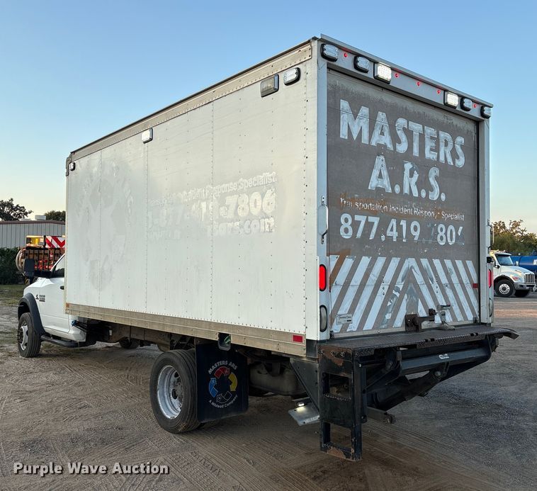 image for item EU7044 2016 Dodge Ram 5500 Box Truck