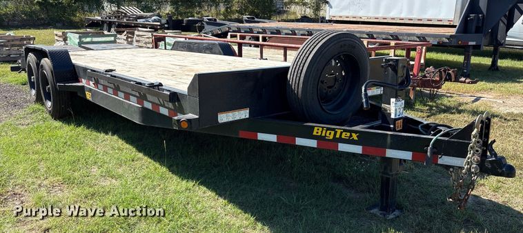 image for item EU7046 2024 Big Tex 16ET-19BK+3MR utility trailer