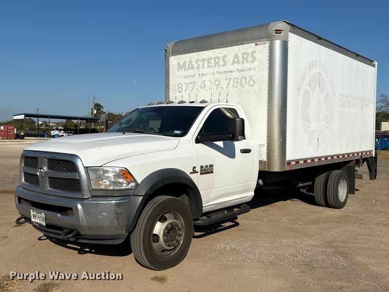 2017 Ram 5500 Box Truck VIN: 3C7WRMDL7HG695812 Lot: 999319360