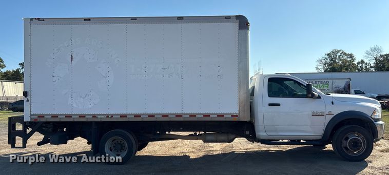 image for item EU7047 2017 RAM 5500 box truck