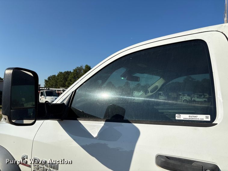 image for item EU7047 2017 RAM 5500 box truck