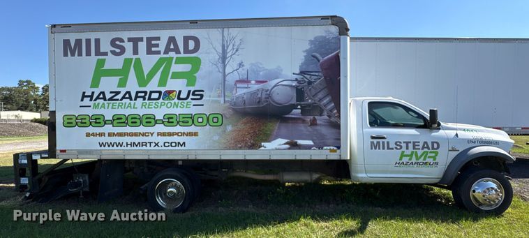 image for item EU7048 2013 RAM 5500 box truck