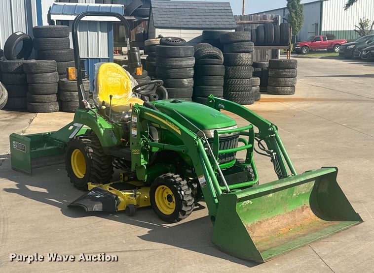 image for item EV1991 2008 John Deere  2305 MFWD tractor