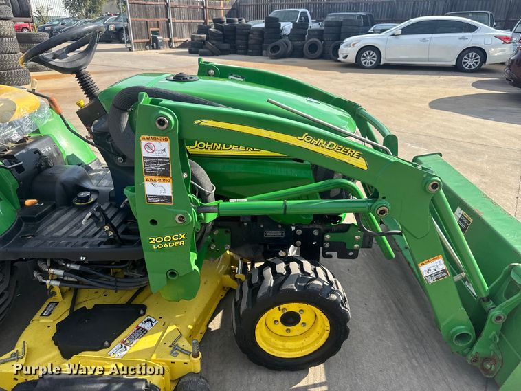 image for item EV1991 2008 John Deere  2305 MFWD tractor