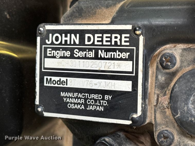image for item EV1991 2008 John Deere  2305 MFWD tractor