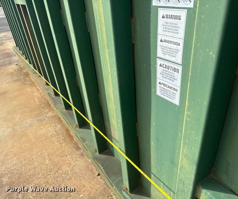 image for item EV1994 Cram-A-Lot CCR-02- roll-off trash compactor