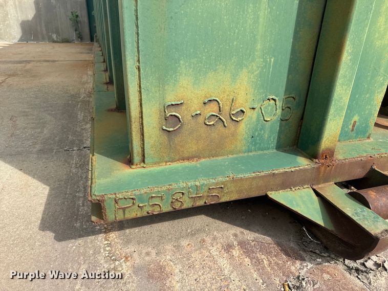 image for item EV1994 Cram-A-Lot CCR-02- roll-off trash compactor