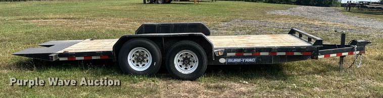 image for item EV1996 2015 Novae Sure-Trac tilt deck utility trailer