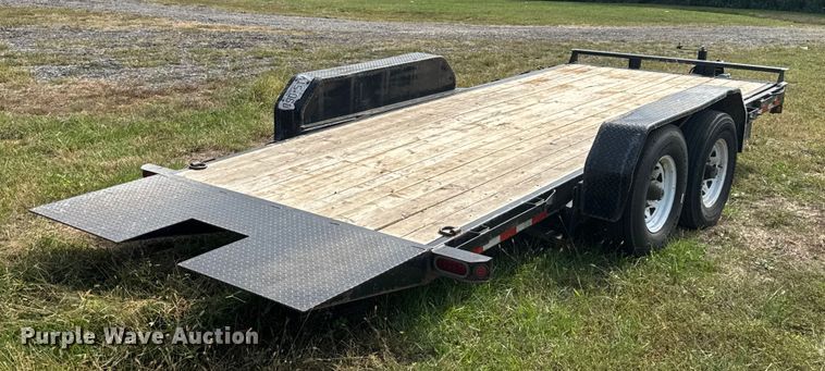image for item EV1996 2015 Novae Sure-Trac tilt deck utility trailer