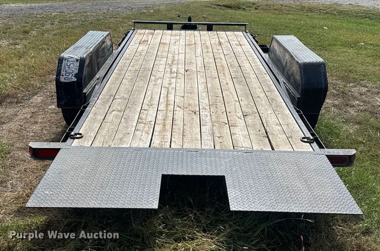 image for item EV1996 2015 Novae Sure-Trac tilt deck utility trailer