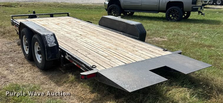 image for item EV1996 2015 Novae Sure-Trac tilt deck utility trailer