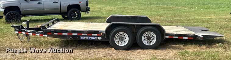 image for item EV1996 2015 Novae Sure-Trac tilt deck utility trailer