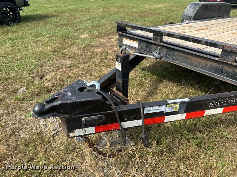 image for item EV1996 2015 Novae Sure-Trac tilt deck utility trailer