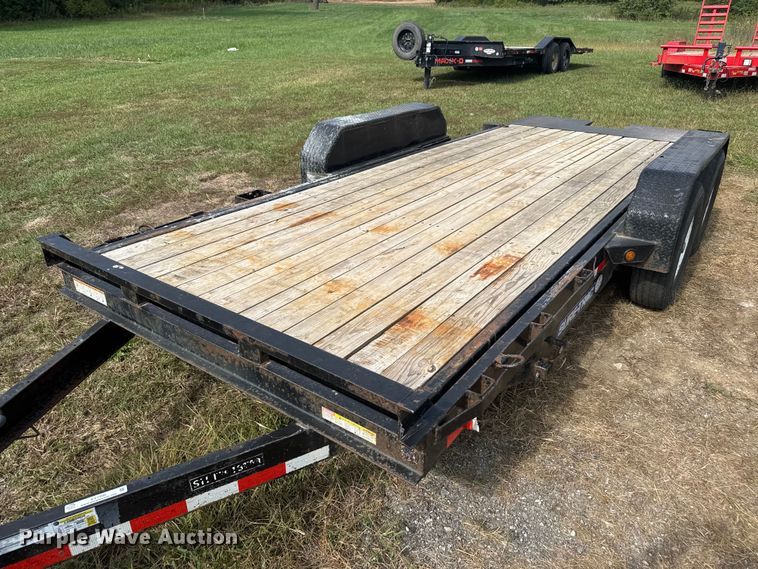 image for item EV1996 2015 Novae Sure-Trac tilt deck utility trailer