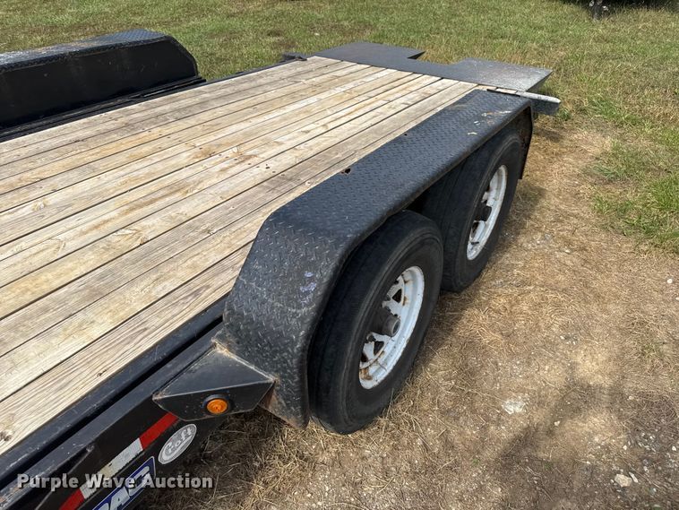 image for item EV1996 2015 Novae Sure-Trac tilt deck utility trailer