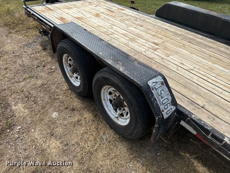 image for item EV1996 2015 Novae Sure-Trac tilt deck utility trailer