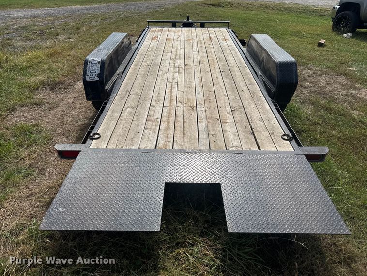 image for item EV1996 2015 Novae Sure-Trac tilt deck utility trailer