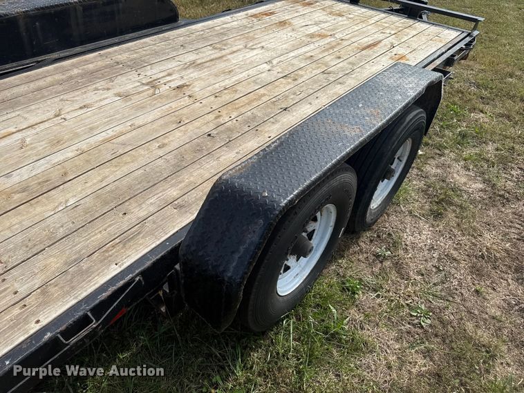 image for item EV1996 2015 Novae Sure-Trac tilt deck utility trailer