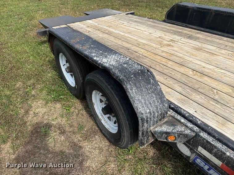 image for item EV1996 2015 Novae Sure-Trac tilt deck utility trailer