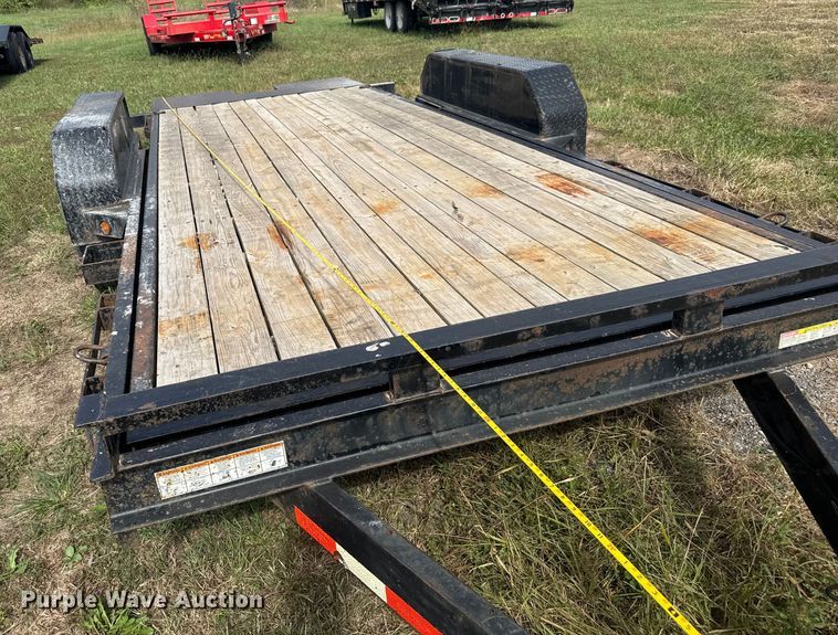 image for item EV1996 2015 Novae Sure-Trac tilt deck utility trailer